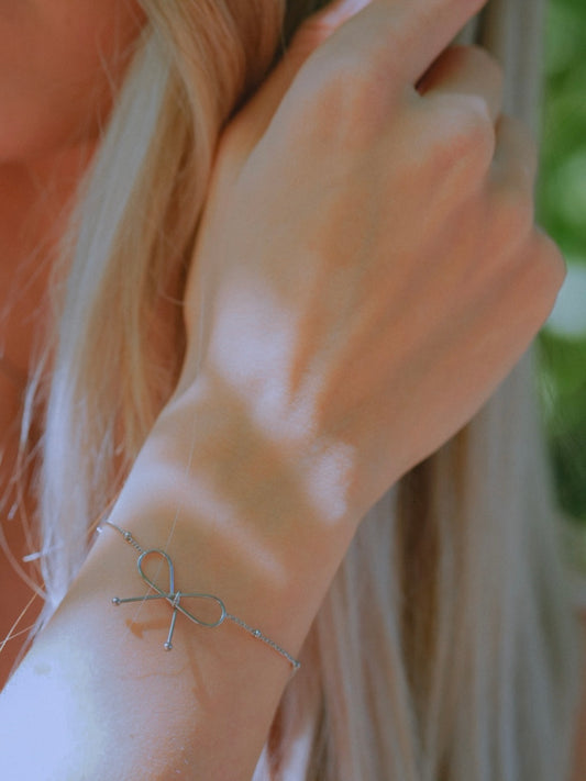 BRĂȚARĂ CHIC BOW SILVER