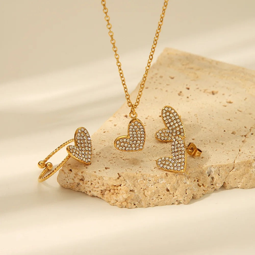 Lănțișor MILENA SPARKLE HEART