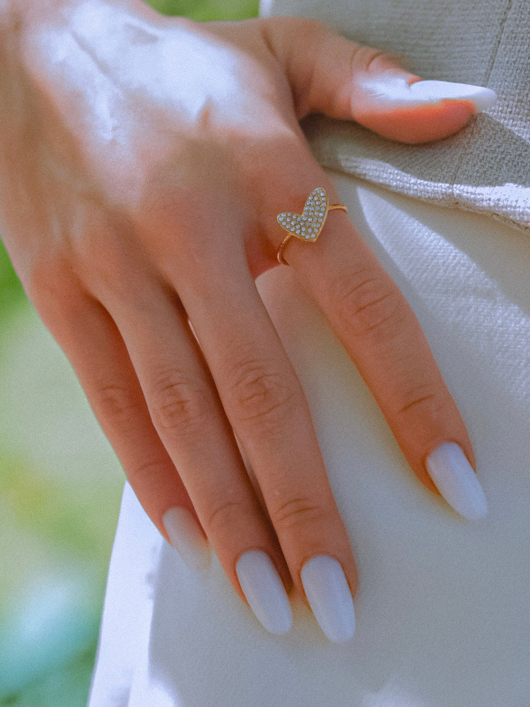 Inel MILENA SPARKLE HEART