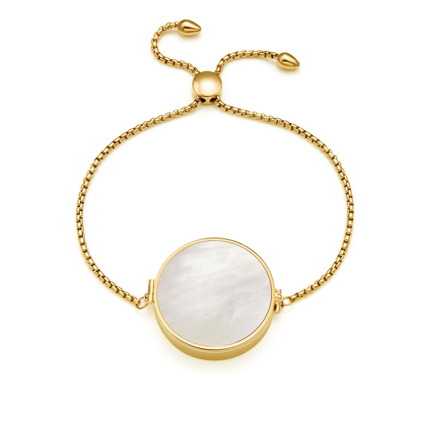 Brățară cu balsam de buze DELREYNA PEARL GOLD