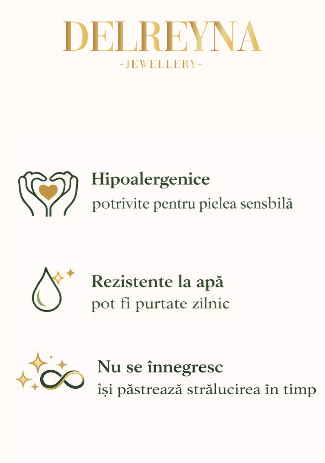 BRĂȚARĂ CU BALSAM DE BUZE DELREYNA PEARL GOLD