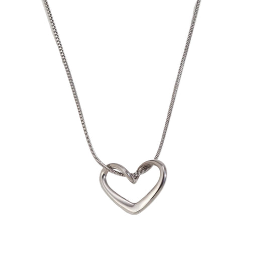 COLIER ENDLESS LOVE SILVER