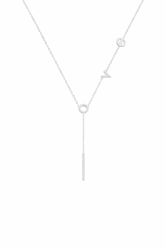 COLIER LOVE SILVER