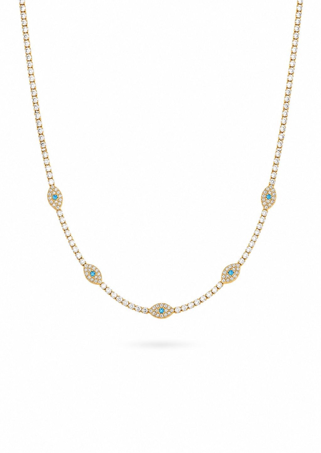 COLIER TENNIS EVIL EYE