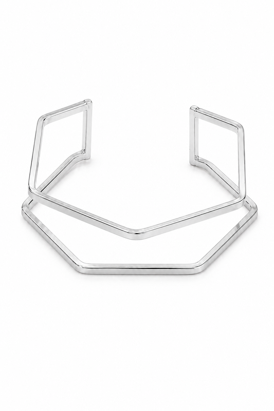 BRĂȚARĂ TWIN BANDS SILVER